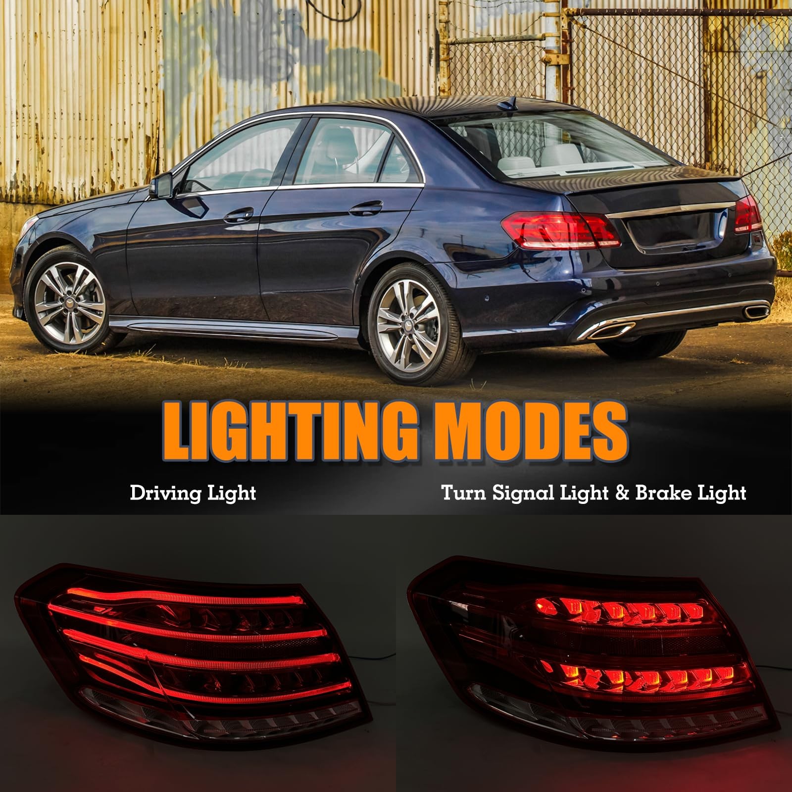 Mercedes E Class Tail Light Left 2014-2016 W212