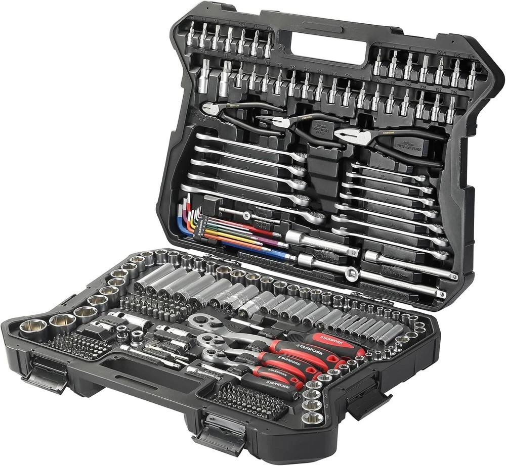TRUE MECHANIC™ 314-Piece Mechanics Tool Set and Socket Set, Professional Metric