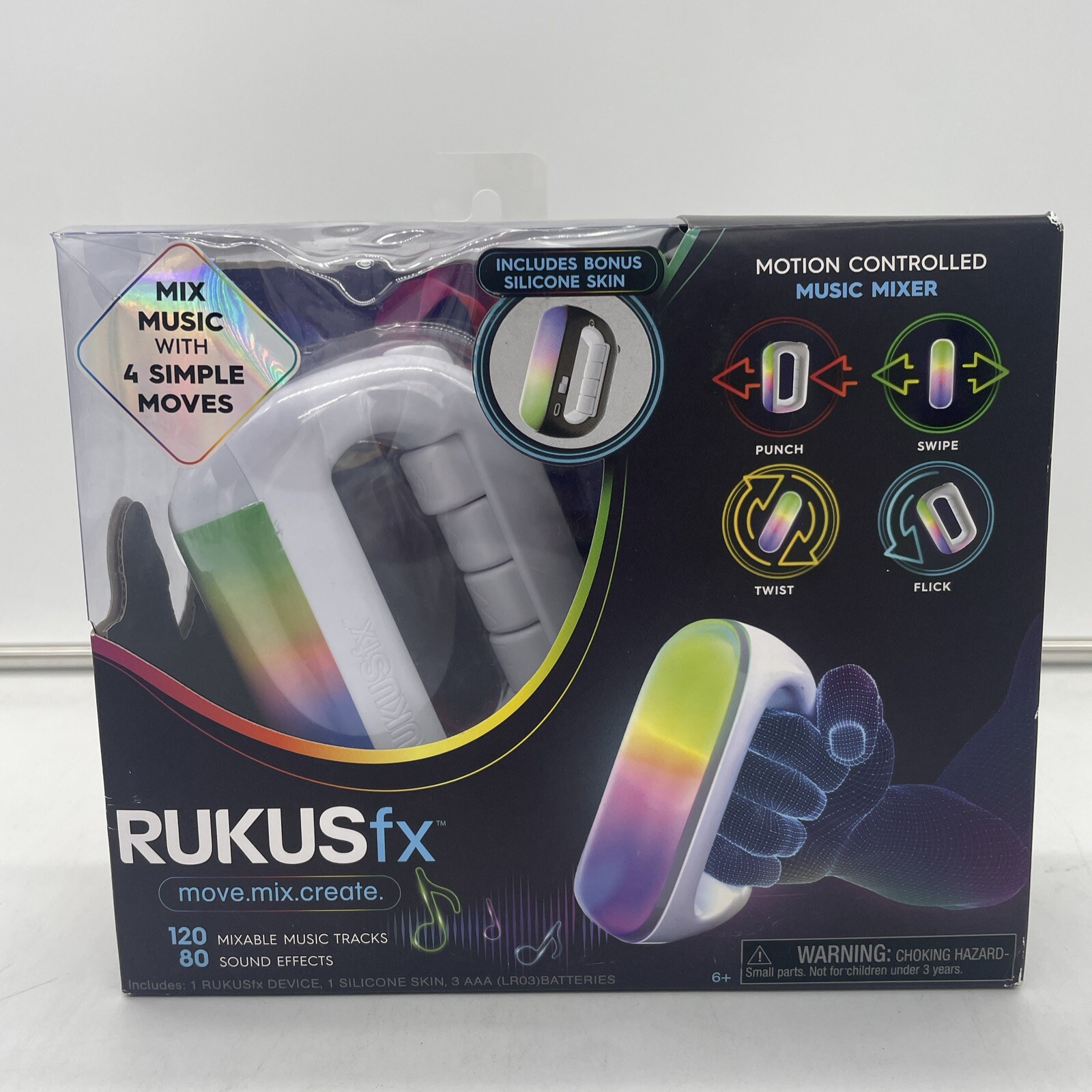 RUKUSfx Motion-Controlled Music Mixer, Lights and Sounds Music
