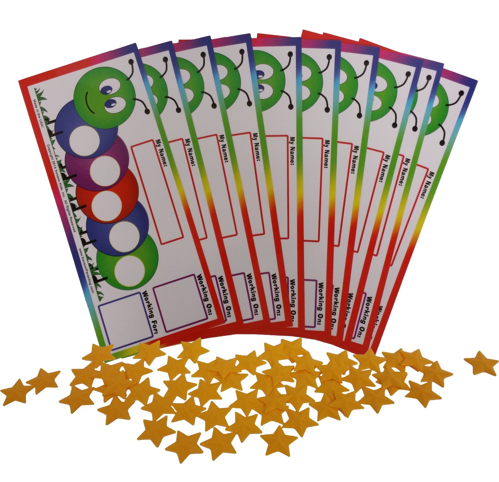 New Classroom Pack of 10 I Can Do It! Token reward board, incentive autism chart