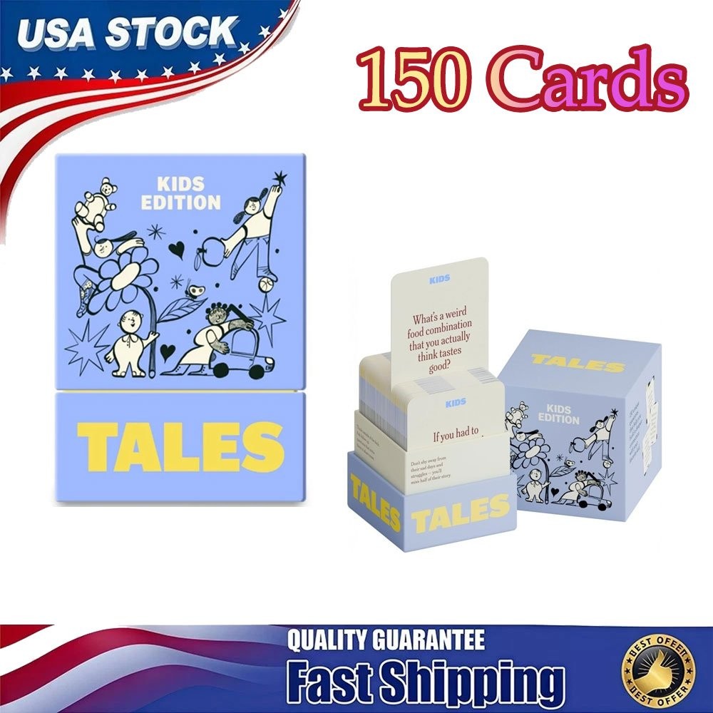 Tales Kids Edition – 150 Conversation Starter Cards USA