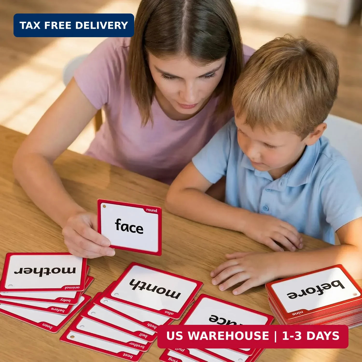 Torlam Sight Words Flash Cards for Kids 1st Grade,Learn to Read Digraphs CVC Ble