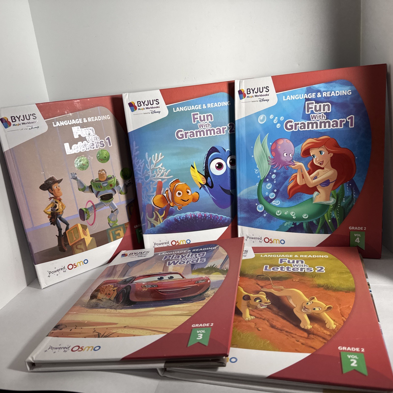 BYJU’S Learning Kit: Grade 2 Ilanguage and reading 1 2 3 4 5 full set