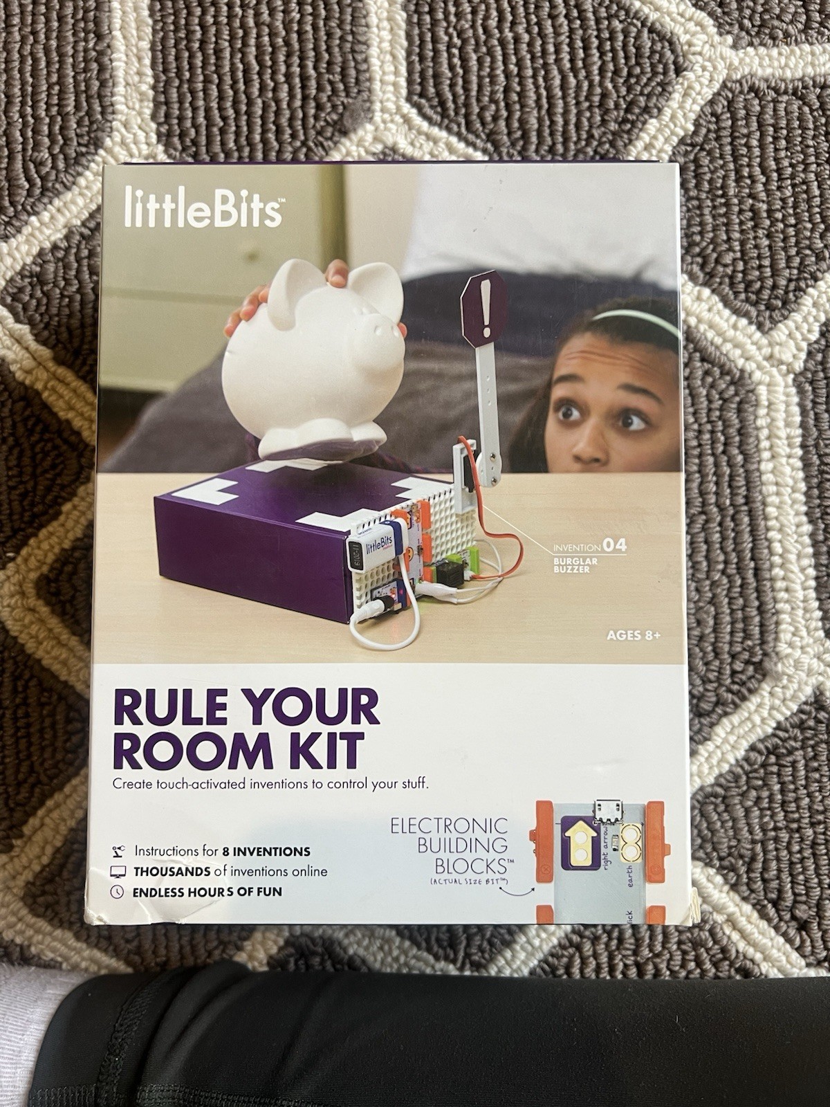 LittleBits RULE YOUR ROOM KIT Educational Learning Electro Build Block, Ages 8+