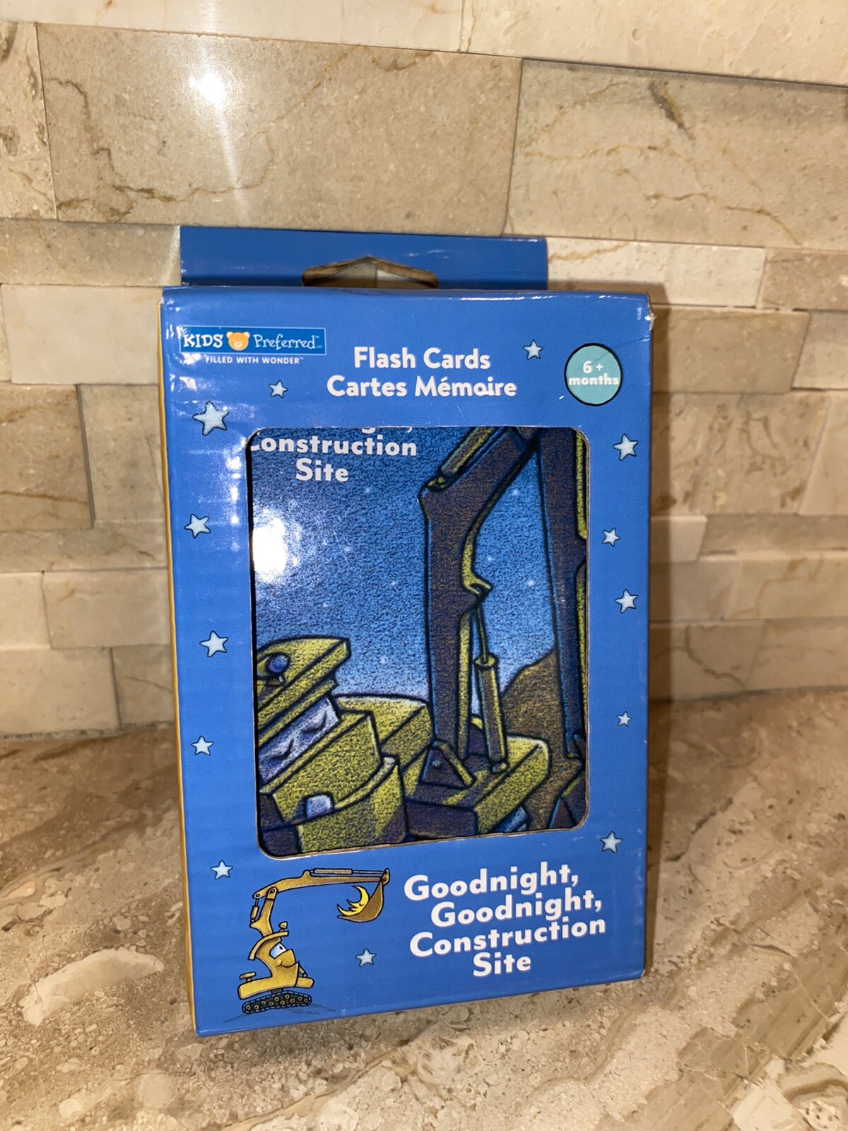 KIDS PREFERRED GOODNIGHT GOODNIGHT CONSTRUCTION SITE FLASH CARDS