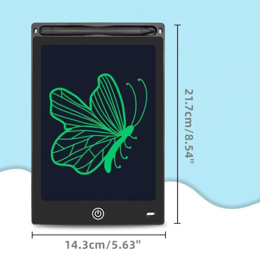 8.5″ LCD Magic Slate | Educational Drawing Tablet for Kids White