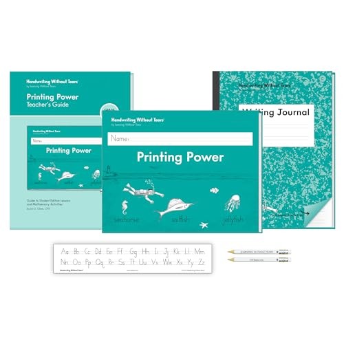 Handwriting Without Tears 2nd Grade Printing Bundle Workbook Teacher Guide Penci