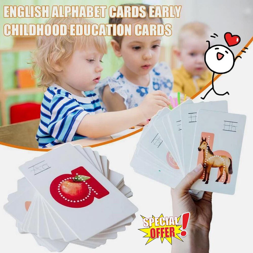 2025 Lit Letters, Learn Letter Sounds up to 2X Faster,Lit Letters Flash Cards OY