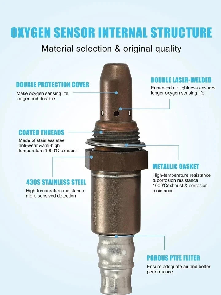 2PCS 234-4905 234-9133 O2 Oxygen Sensor Upstream Downstream (2.5L L4) for Nissan