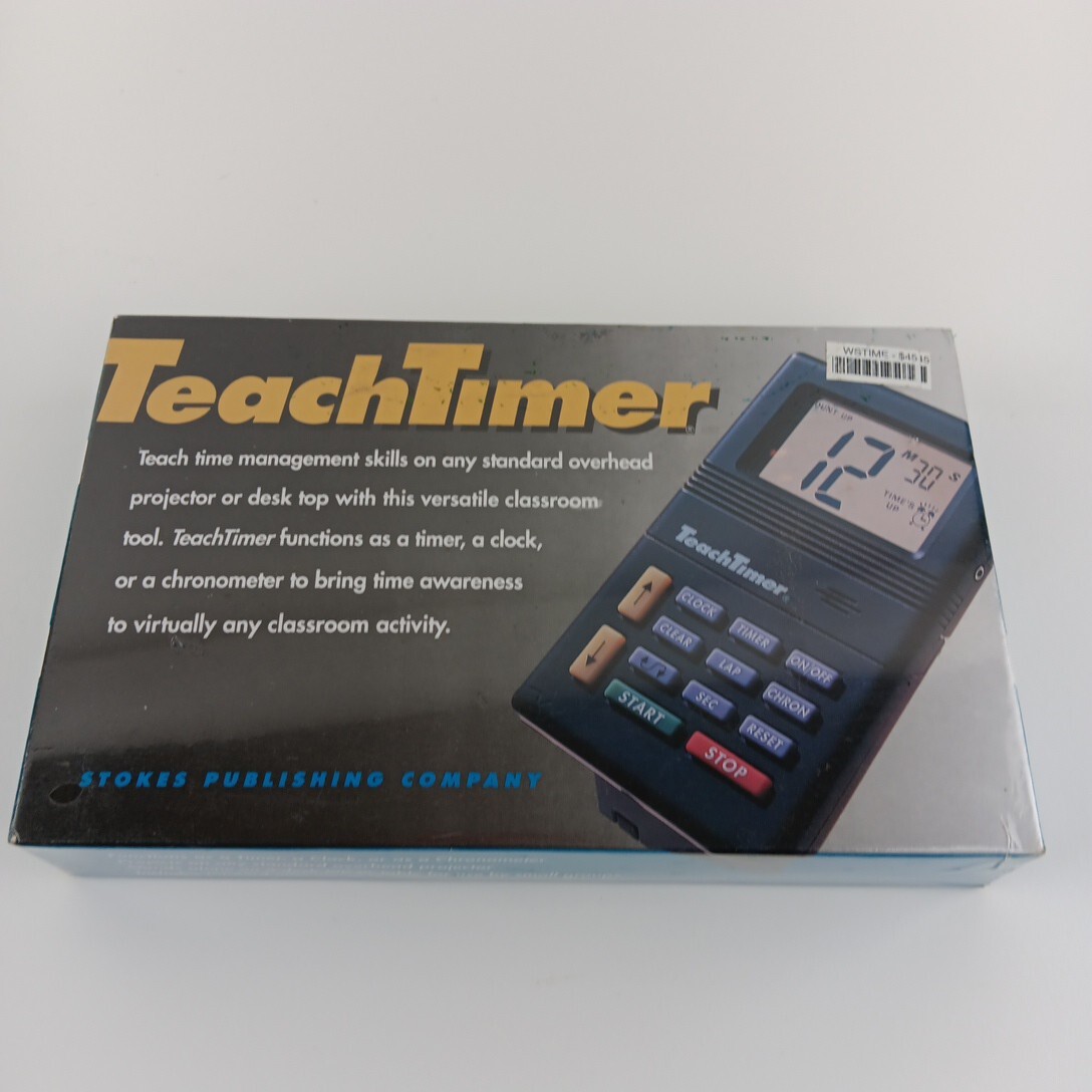 Stokes TeachTimer 229 Timer Clock Chronograph Teach Timer Overhead Projector