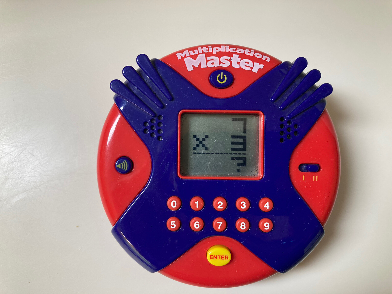 Multiplication Master Educational Handheld Flashcard Game Learning Resources 7+