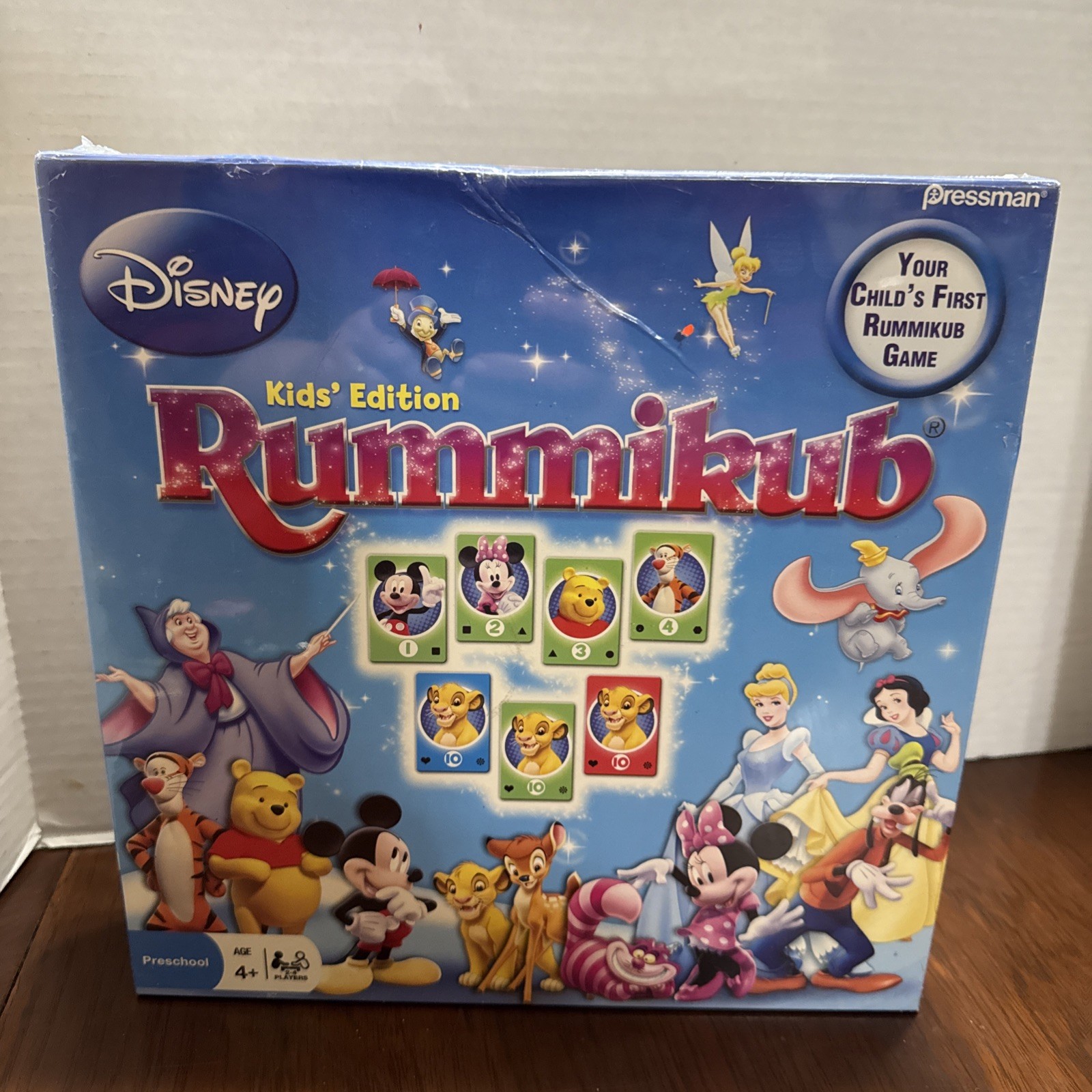 Disney Rummikub Kids Edition Preschool Numbers Learning Game Ages 4+ New/Sealed