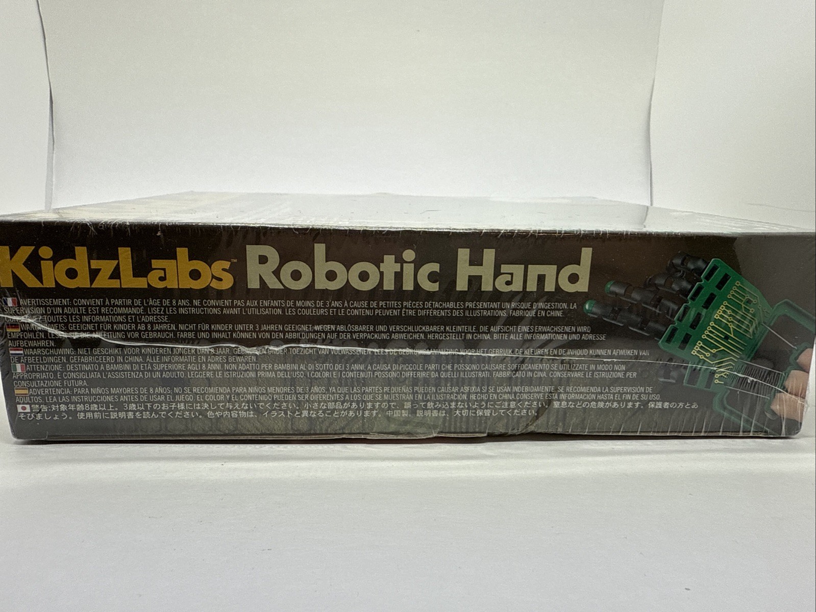 New 4M Kidzlabs Robotic Hand Kit – DIY Mechanical Robot Science – STEM Toys.