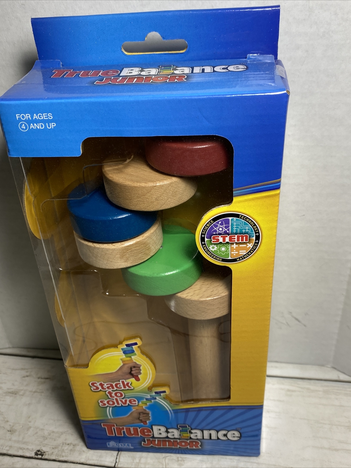 Junior Stack to Solve STEM Game by Excite Toys True Balance
