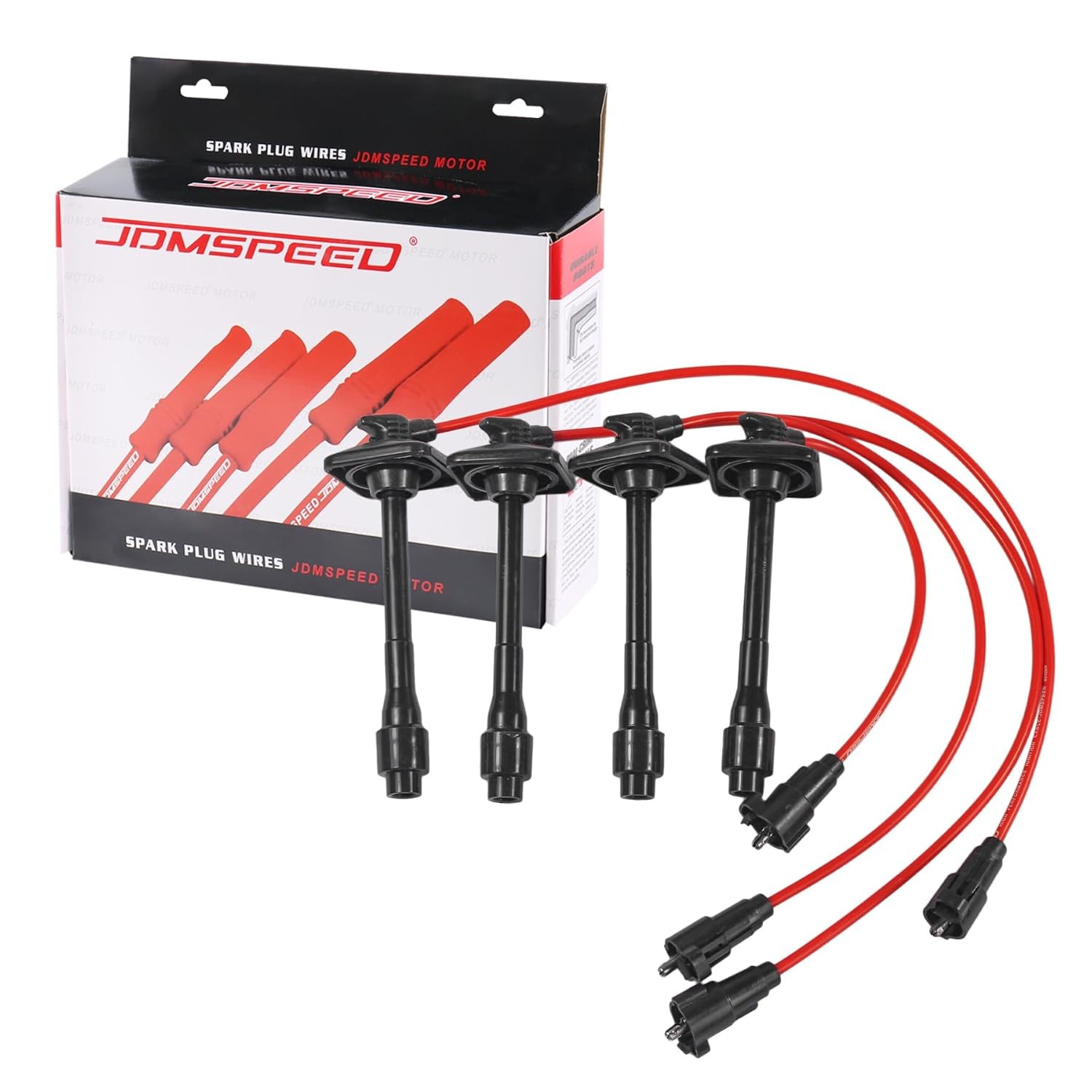 JDMSPEED New Ignition Spark Plug Wires Set Replacement for Toyota Camry Solara R