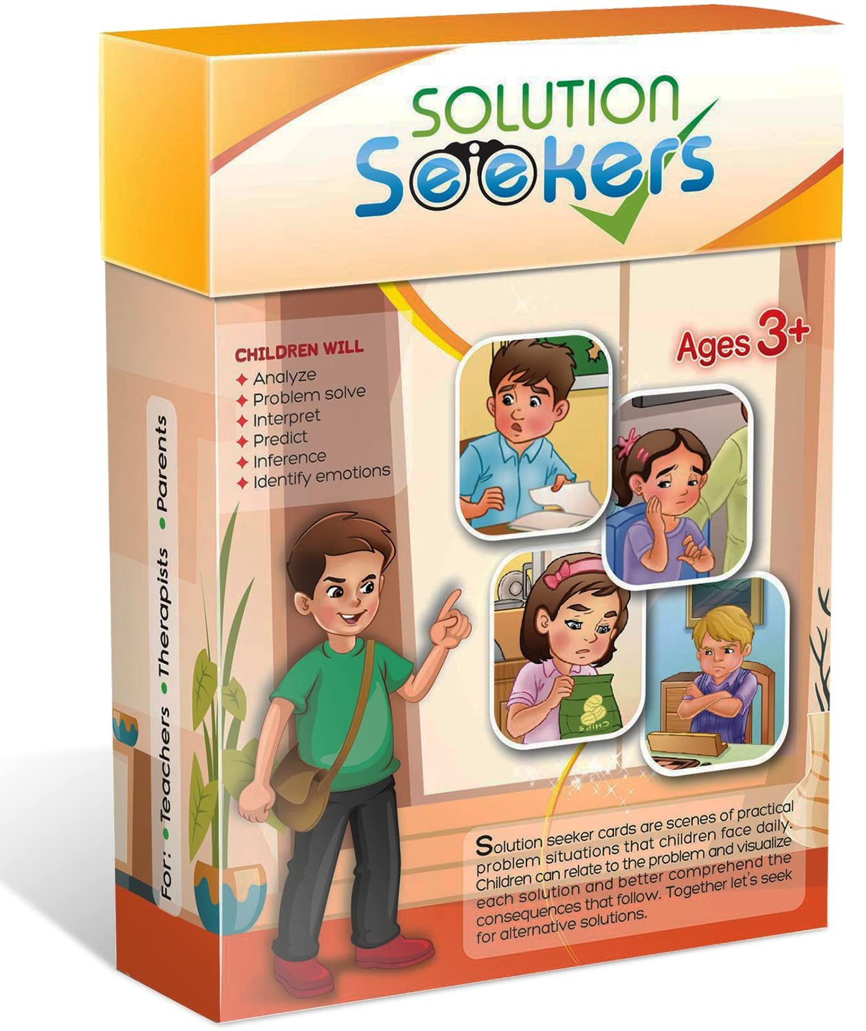 Solution Seekers Problem Solving Scenarios for – Autism Learning Materials – …