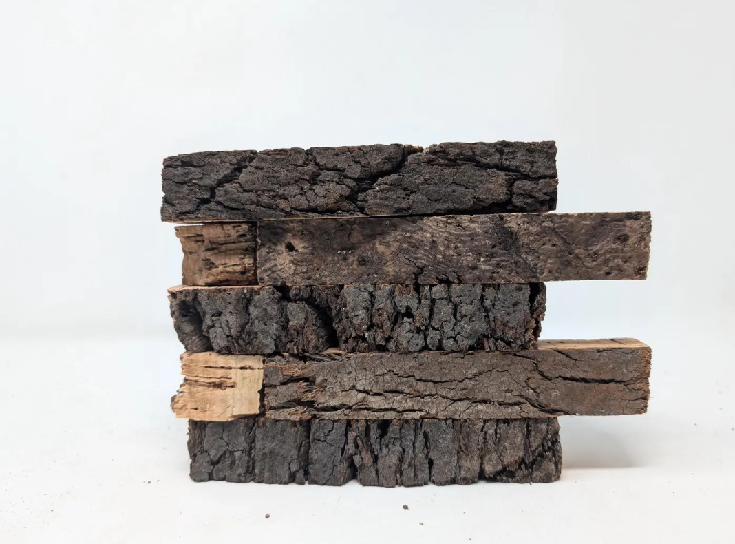 30 Piece Cork Block Building Set Mini Architecture Kit Quiet Educational Toy