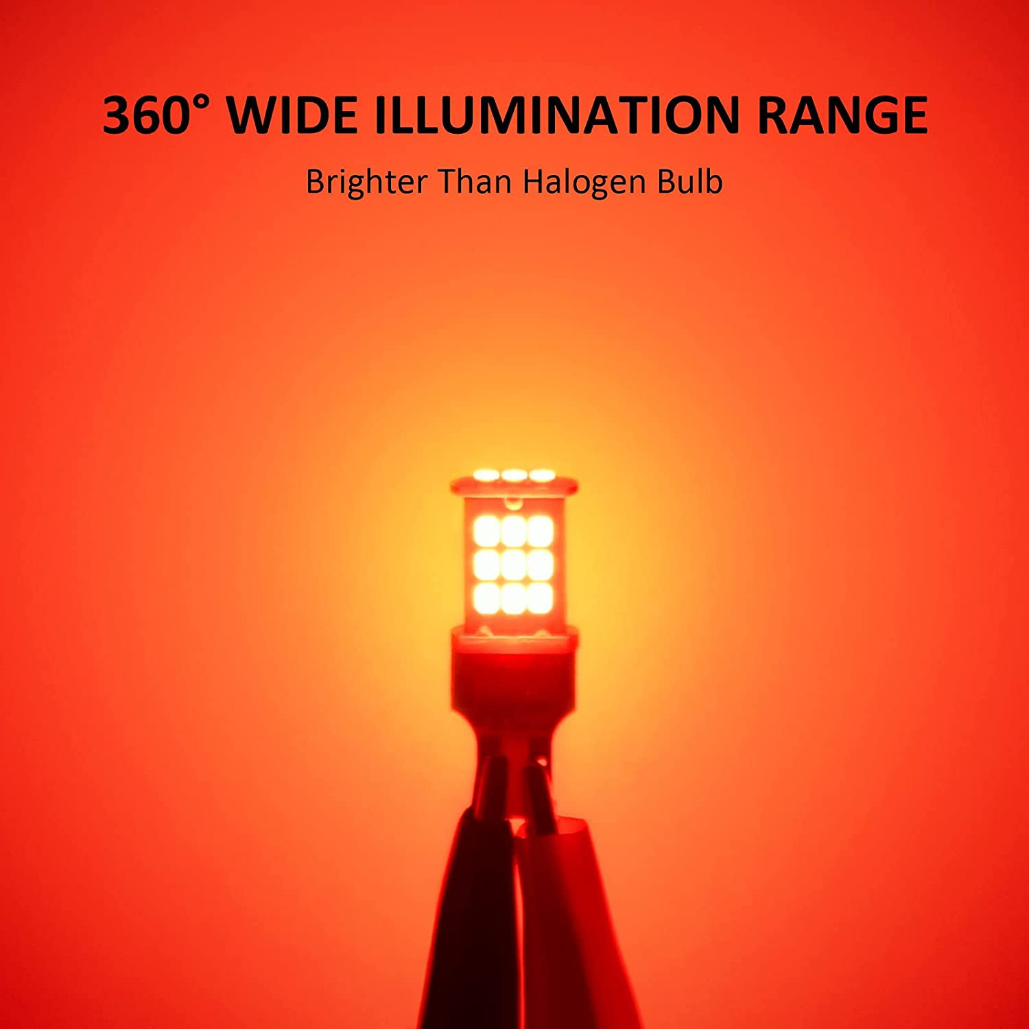 912 921 LED Bulb, Strobe Flashing 3rd Third Brake Center High Mount Stop Light,