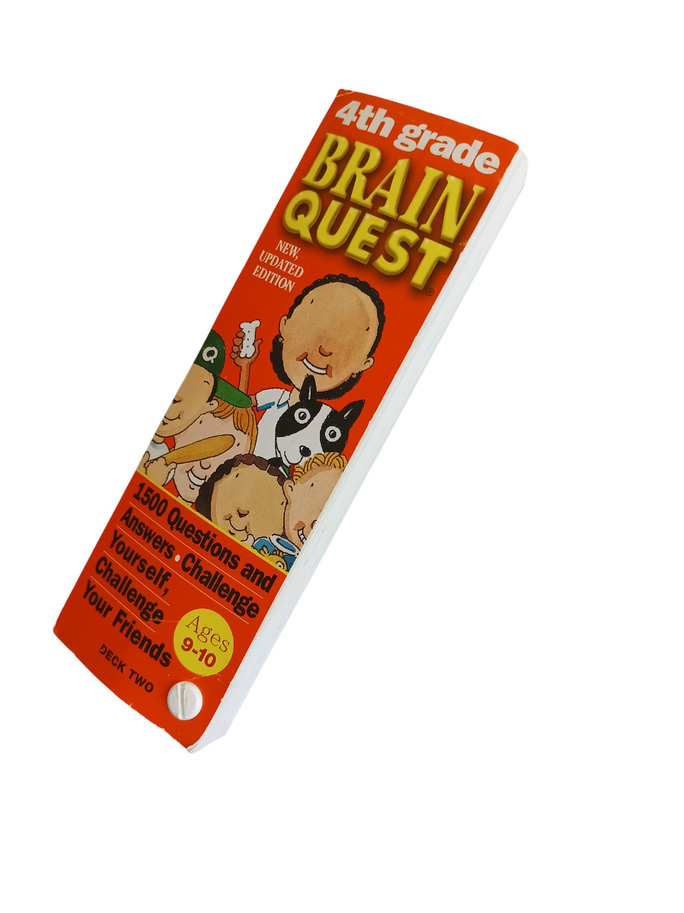 Brain Quest 4th Grade Cards 1500 Q &A 1999 Deck 2 Vintage 90s