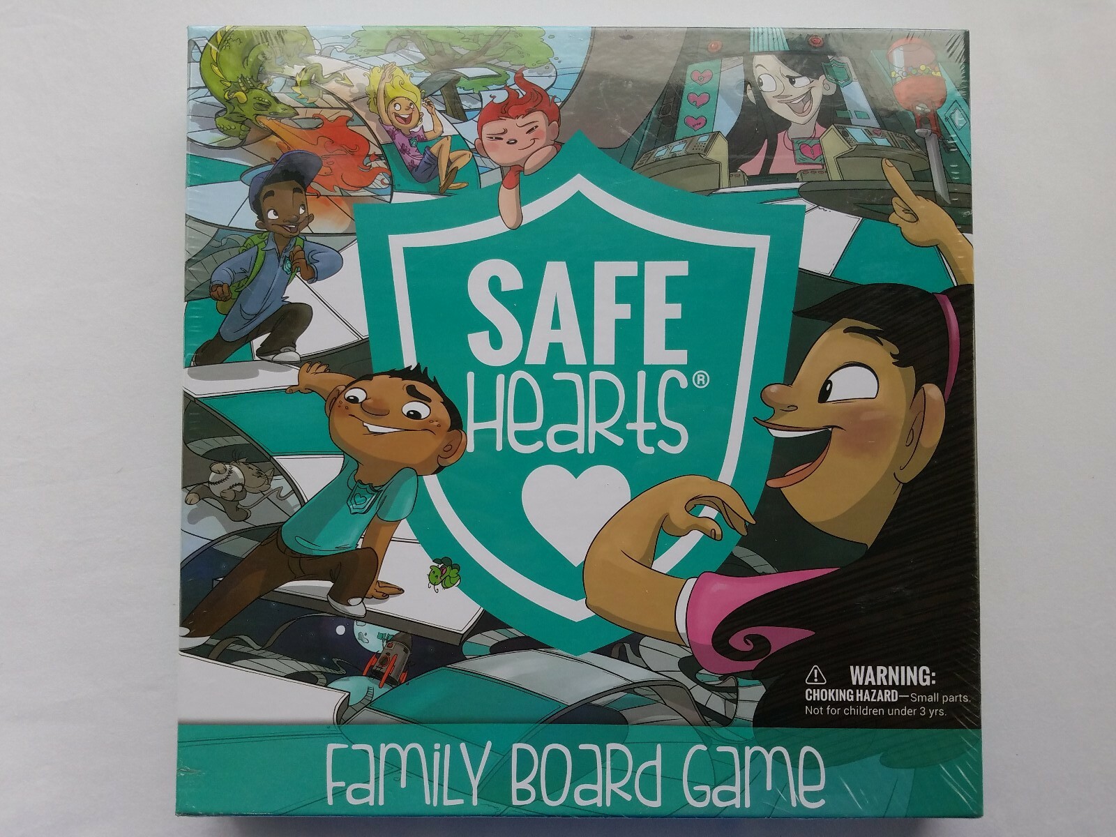 Safe Hearts Family Board Game Safety Awareness Education Damsel In Defense NEW