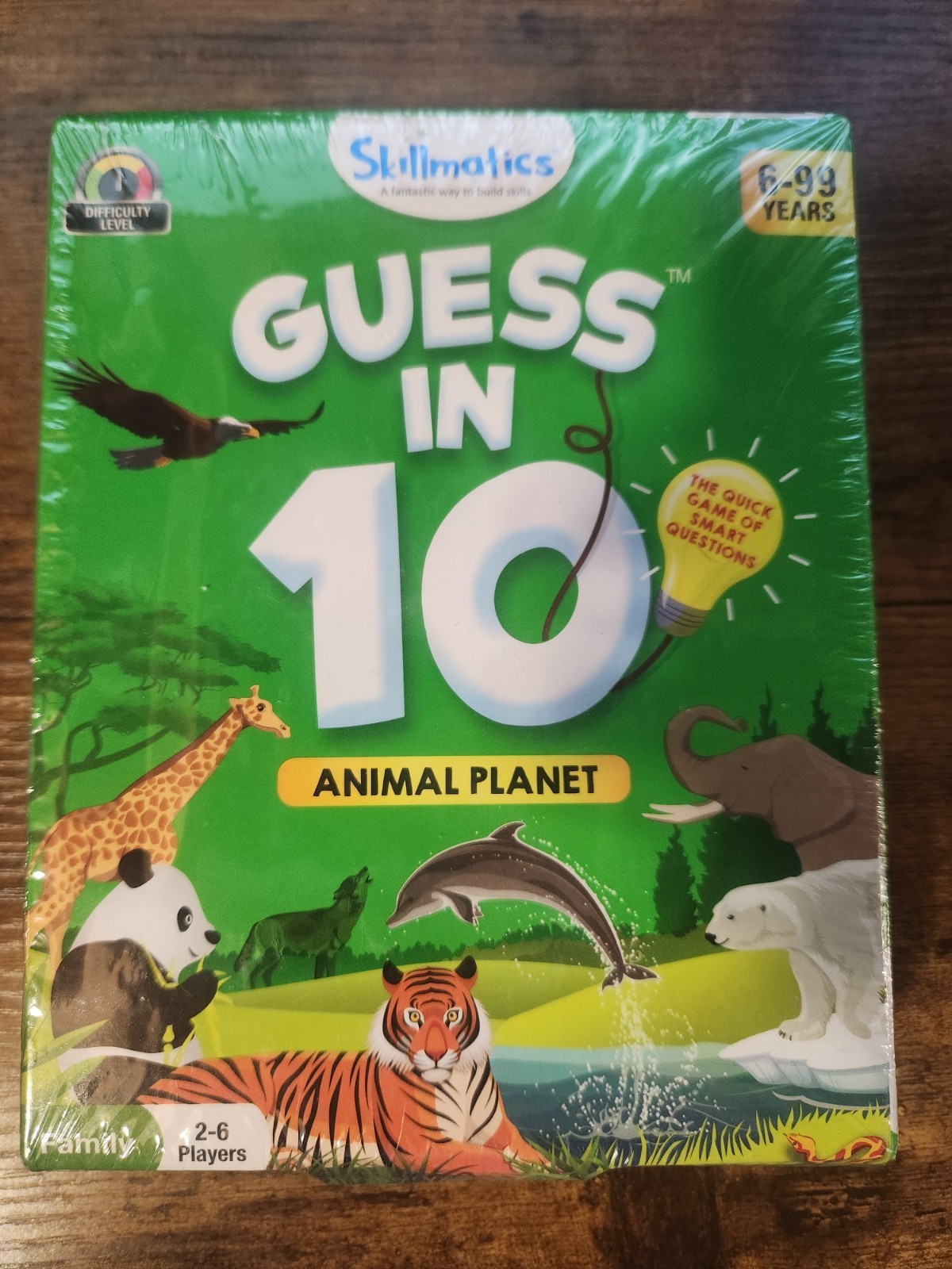 Skillmatics Guess In 10 Animal Planet The Quick Game Of Smart Questions NEW