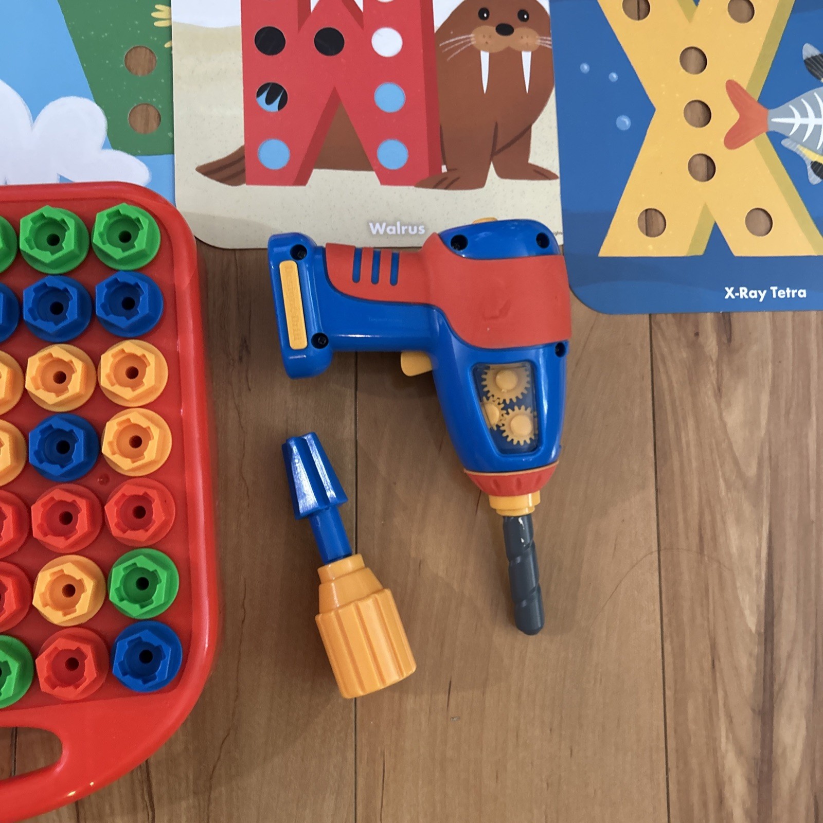 Design and Drill ABCs and 1 2 3 in Original Box Read
