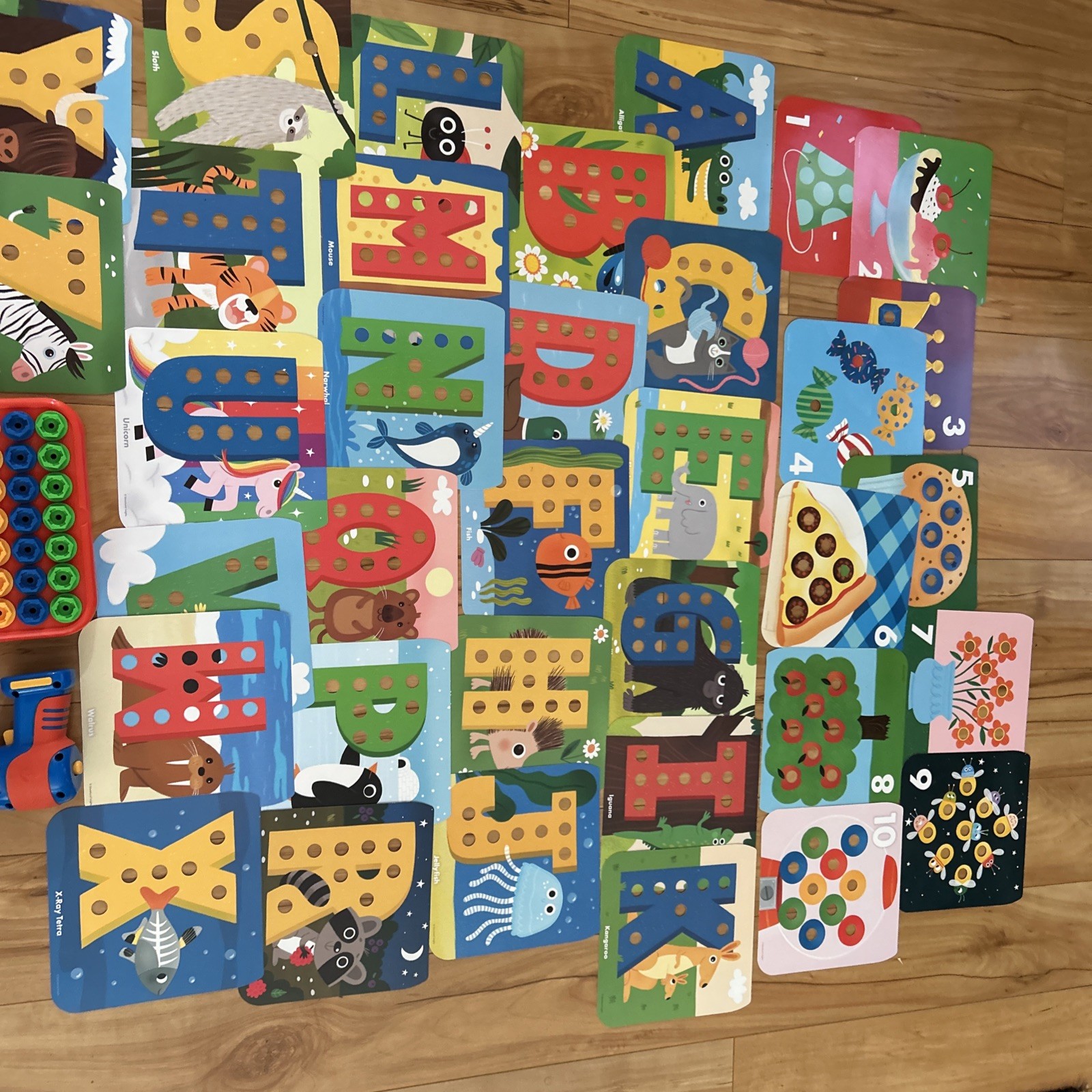 Design and Drill ABCs and 1 2 3 in Original Box Read