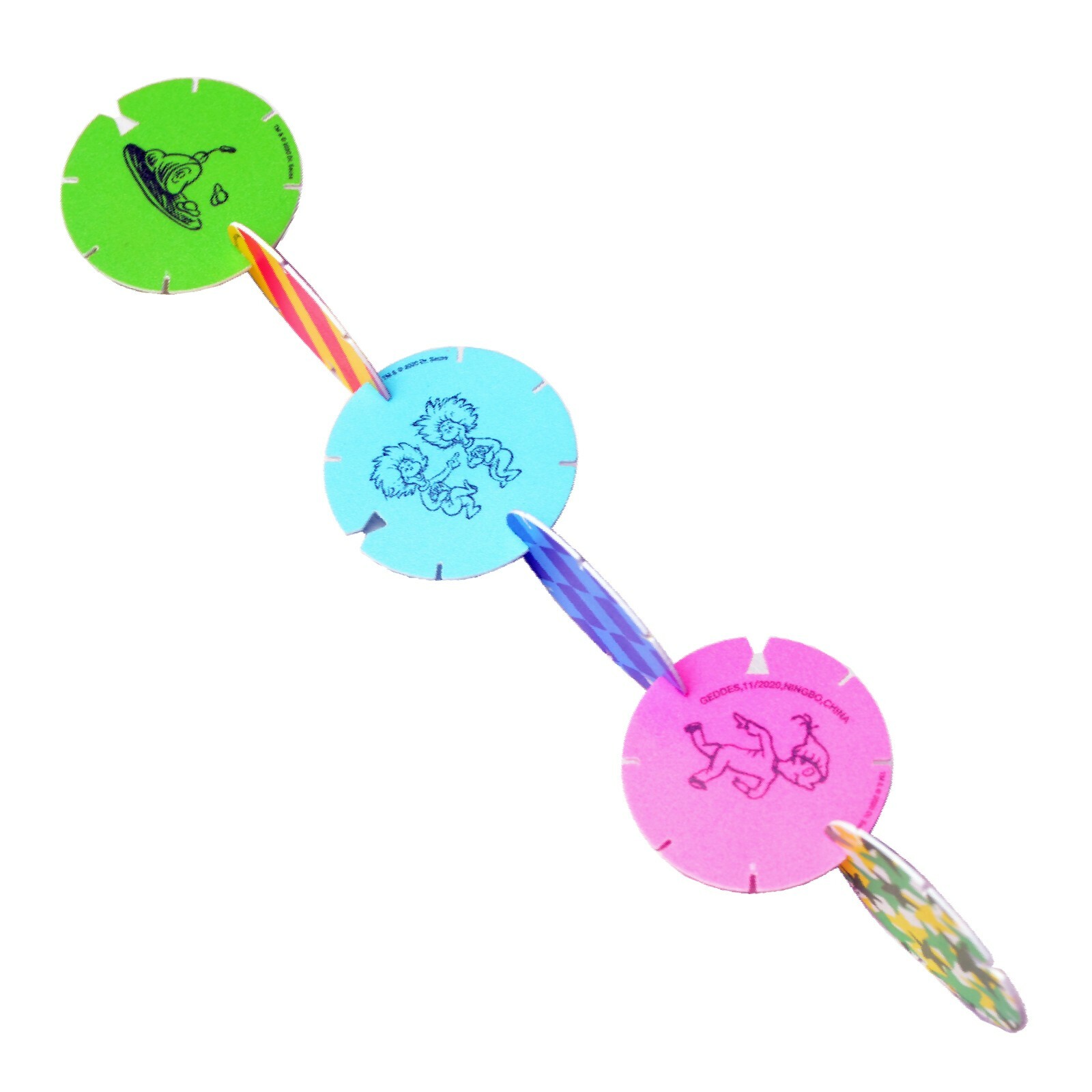 Dr. Seuss STEM Building Set Educational Learning Toy 36ct. Per Bag (Age 3+)