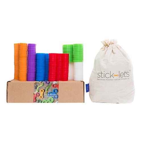 Stick-lets Small Education Kit, 90-Piece w/50 Dowels Combo Pack (00-90, 36-1/4)