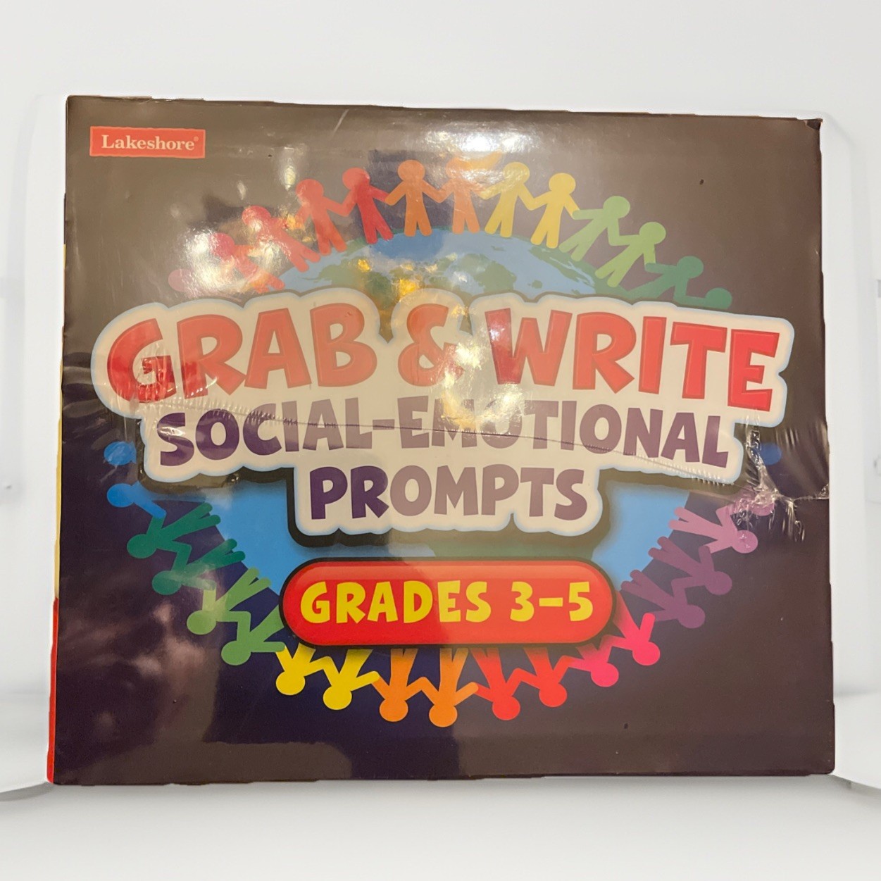 New Lakeshore Grab & write Social-Emotional Prompts-100 Prompt Cards Grades 3-5.