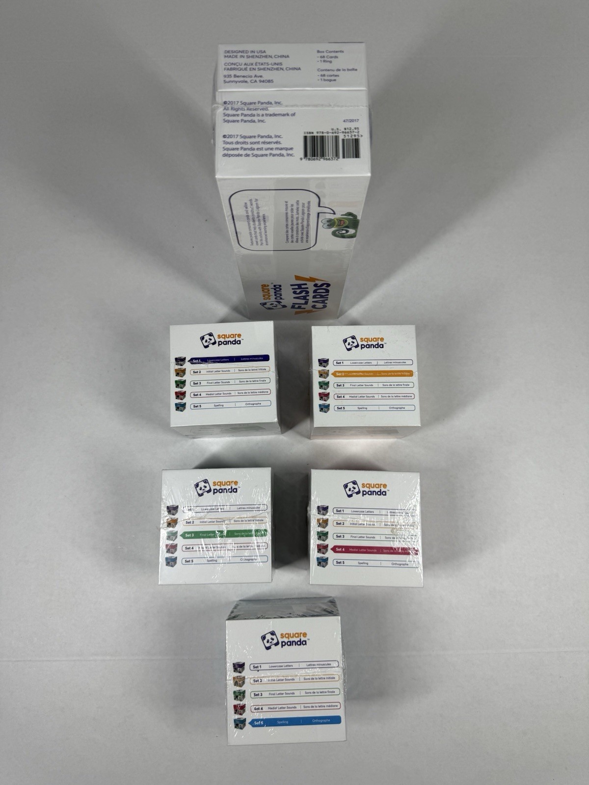 Square Panda Flash Cards – Lot (BRAND NEW)