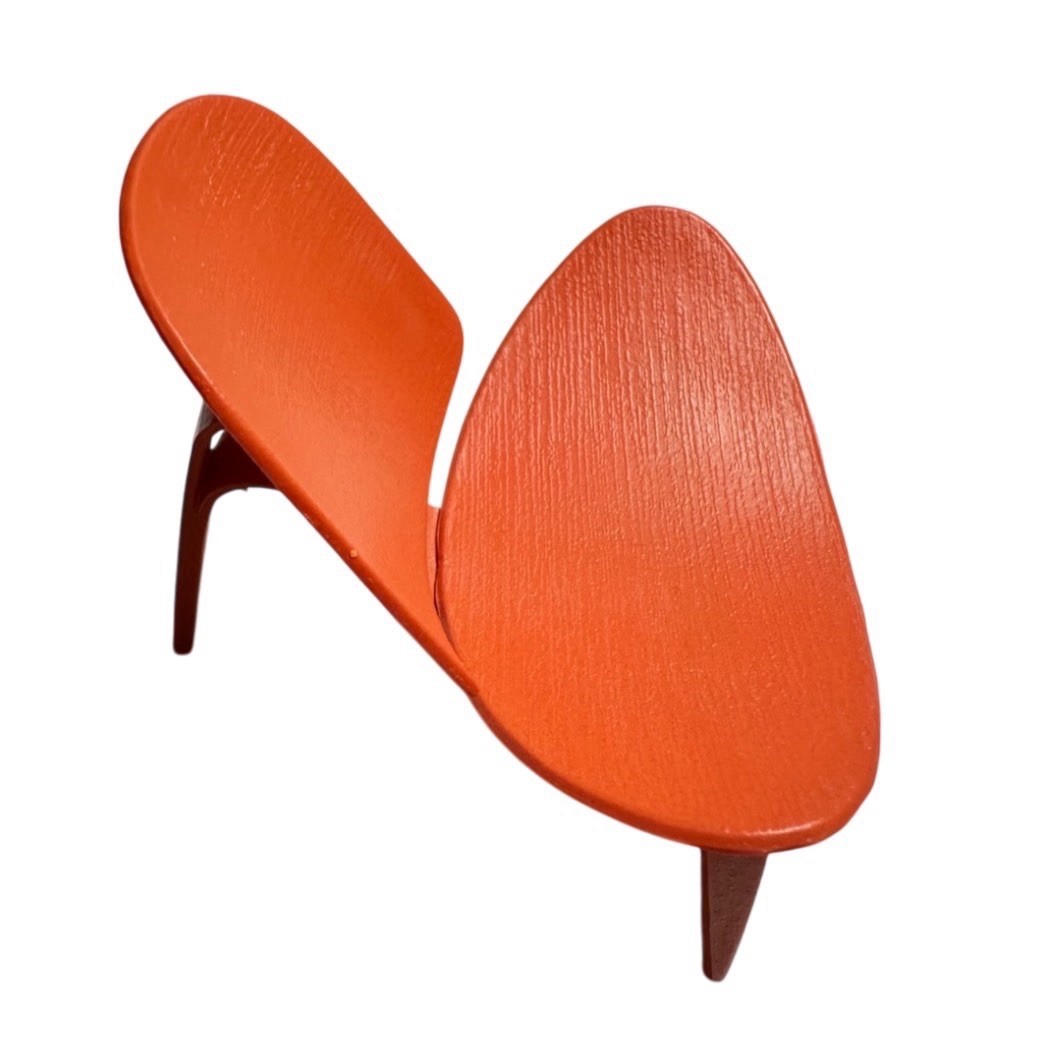 Reina 1/12 Designers Chair Design Interior Collection Vol. 2 no. 1 Orange chair