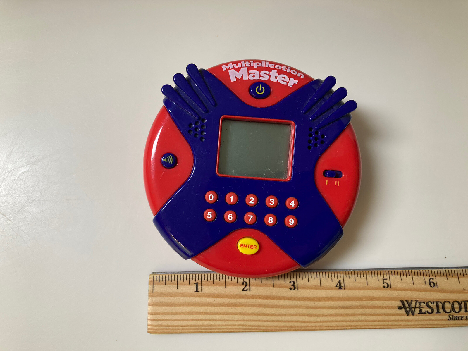 Multiplication Master Educational Handheld Flashcard Game Learning Resources 7+