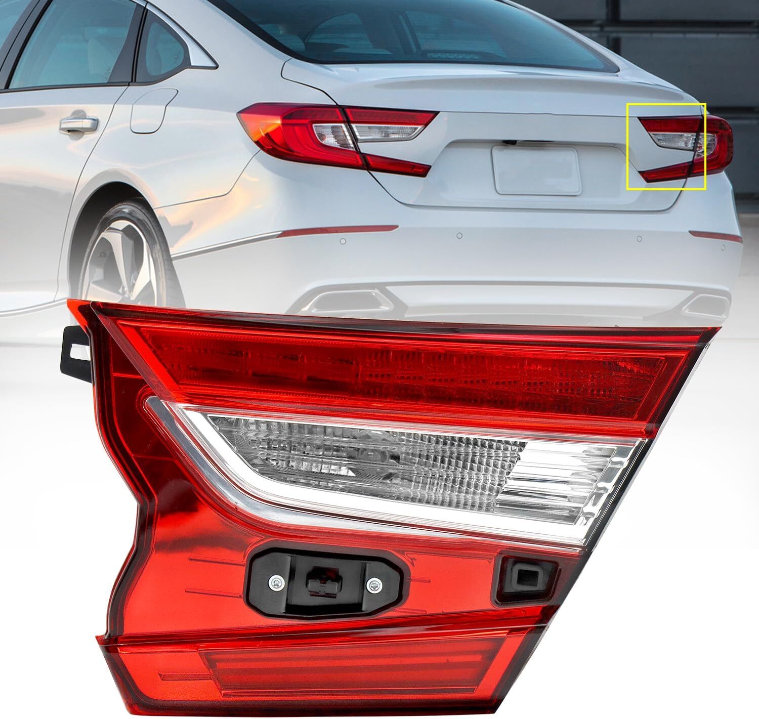 18-21 Honda Accord LED Tail Light Inner Right Passenger Side 34155TVAA01