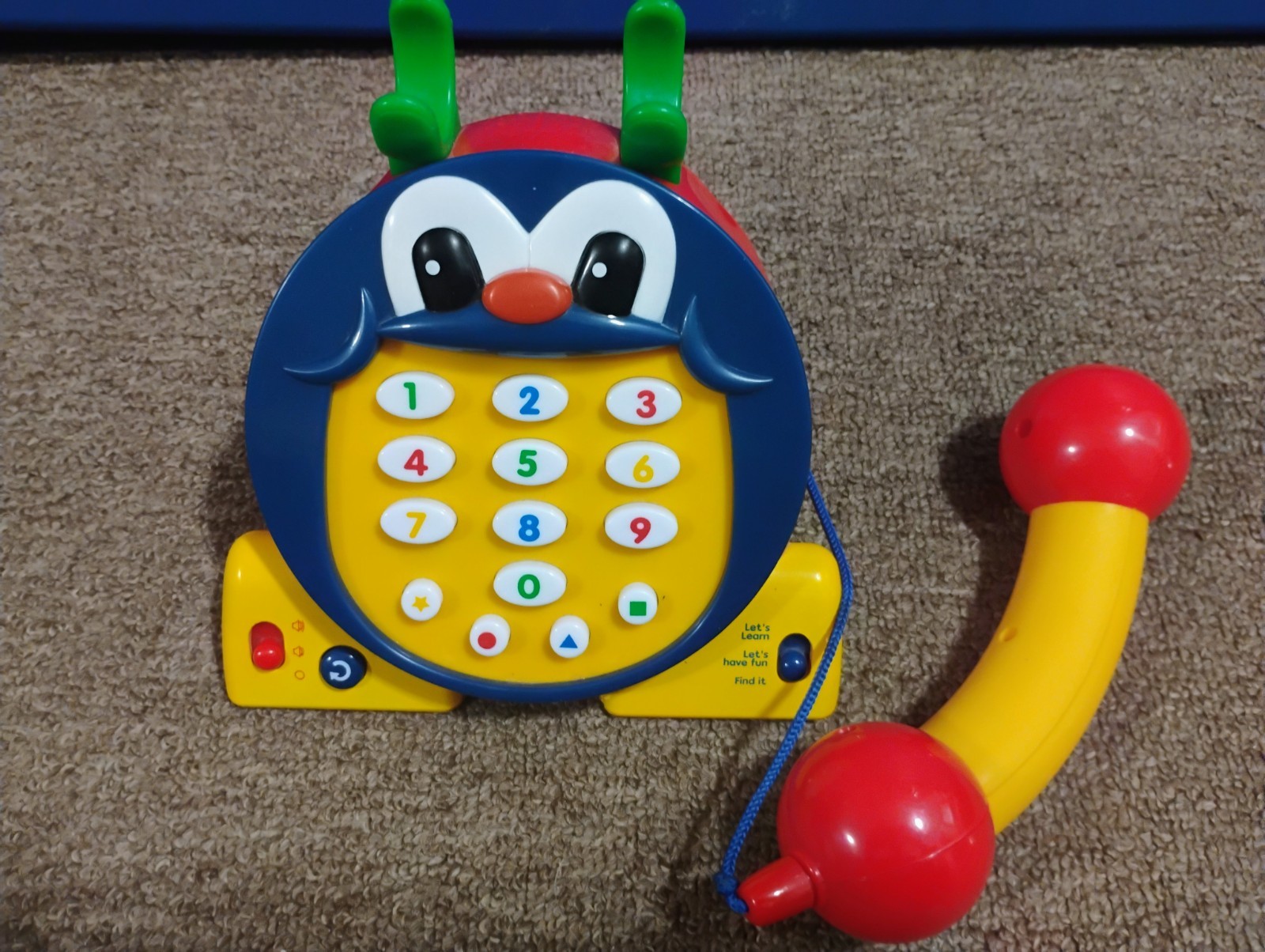 HTF Vintage The Learning Journey Phone Toy