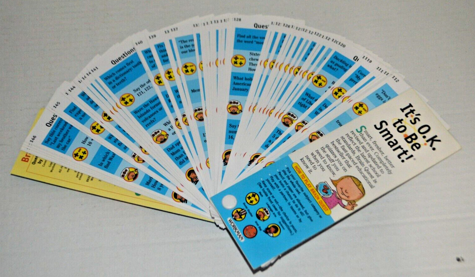 Brain Quest Grade 2 Ages 7-8 Two decks with 1000 Questions and Answers
