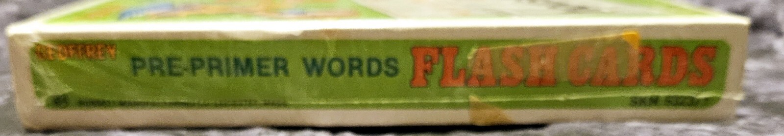 Geoffrey Flash Cards Pre-Primer Words Educator Approved 60 Vocabulary Words New