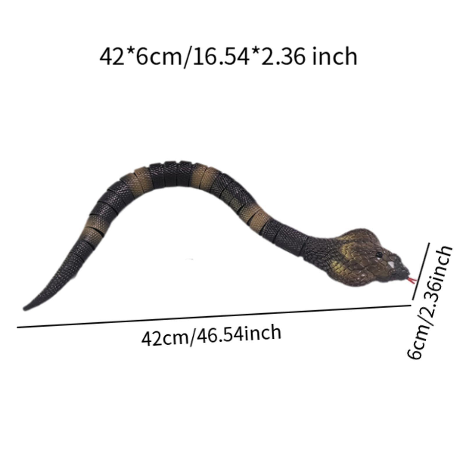 Remote Control Snake Right Animal Crawling Vehicle for Halloween Party Favor