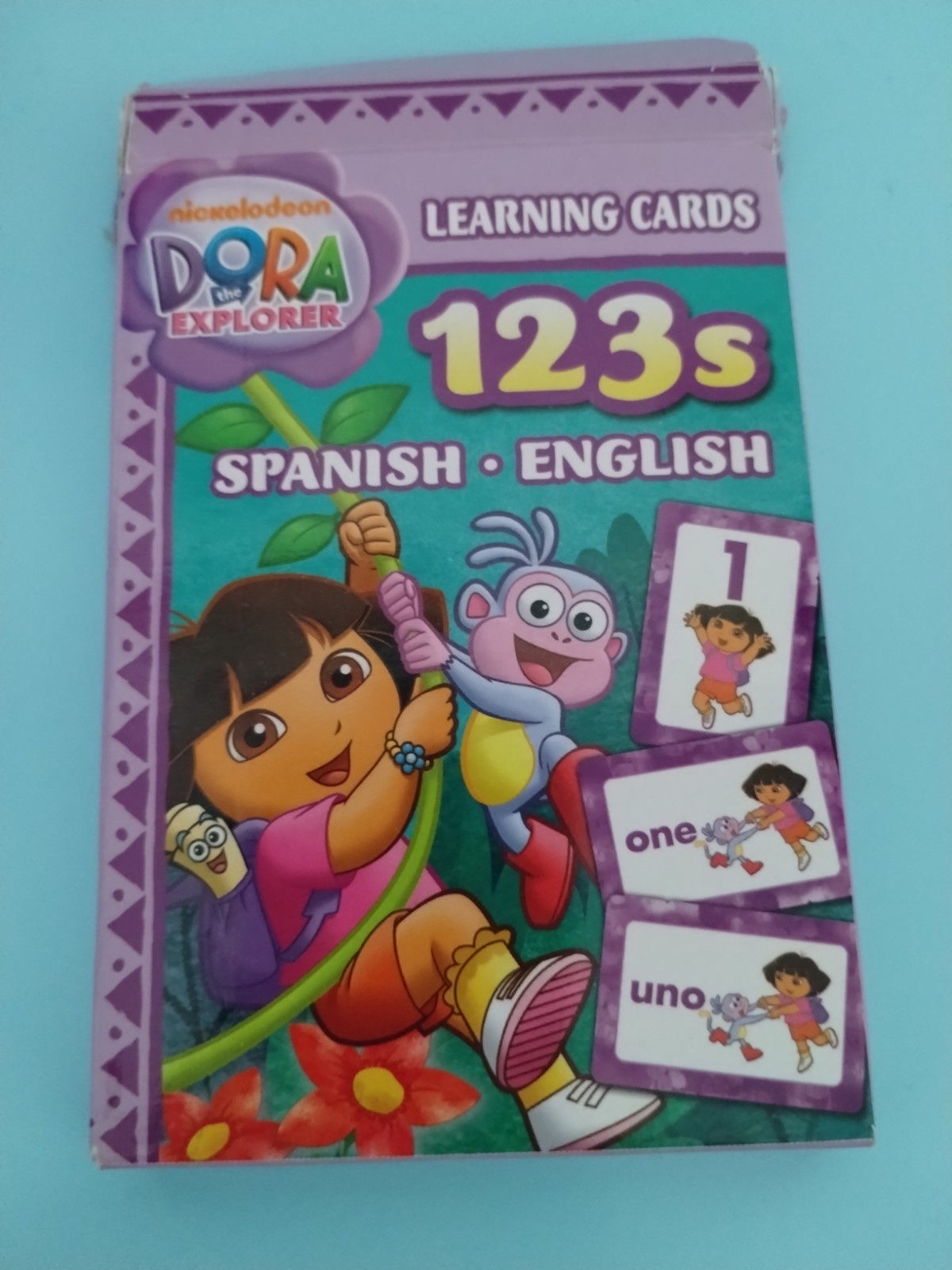 Dora the Explorer Spanish Learn Counting Cards