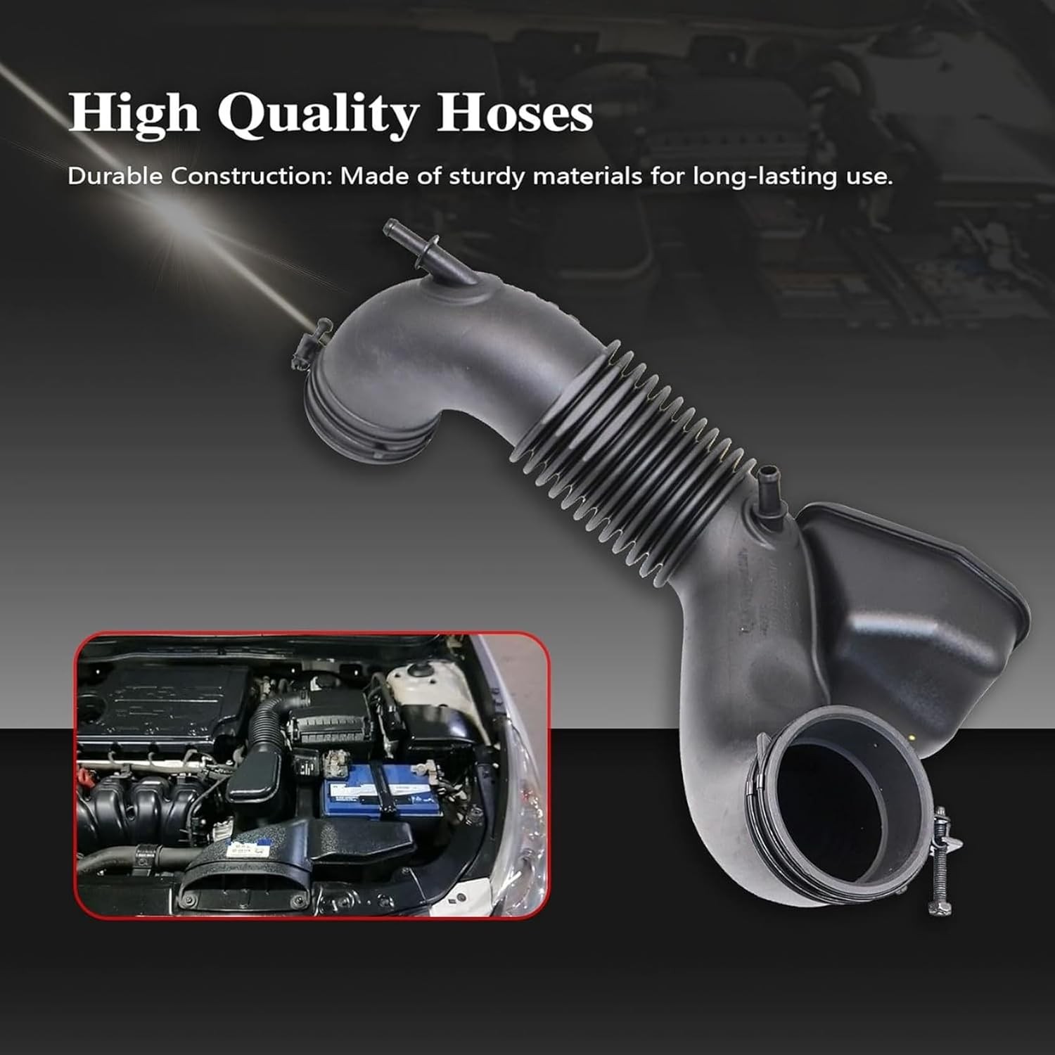 FZJDSD 1PC Air Cleaner Intake Tube Hose 28130-3S160 281303S160 Compatible with