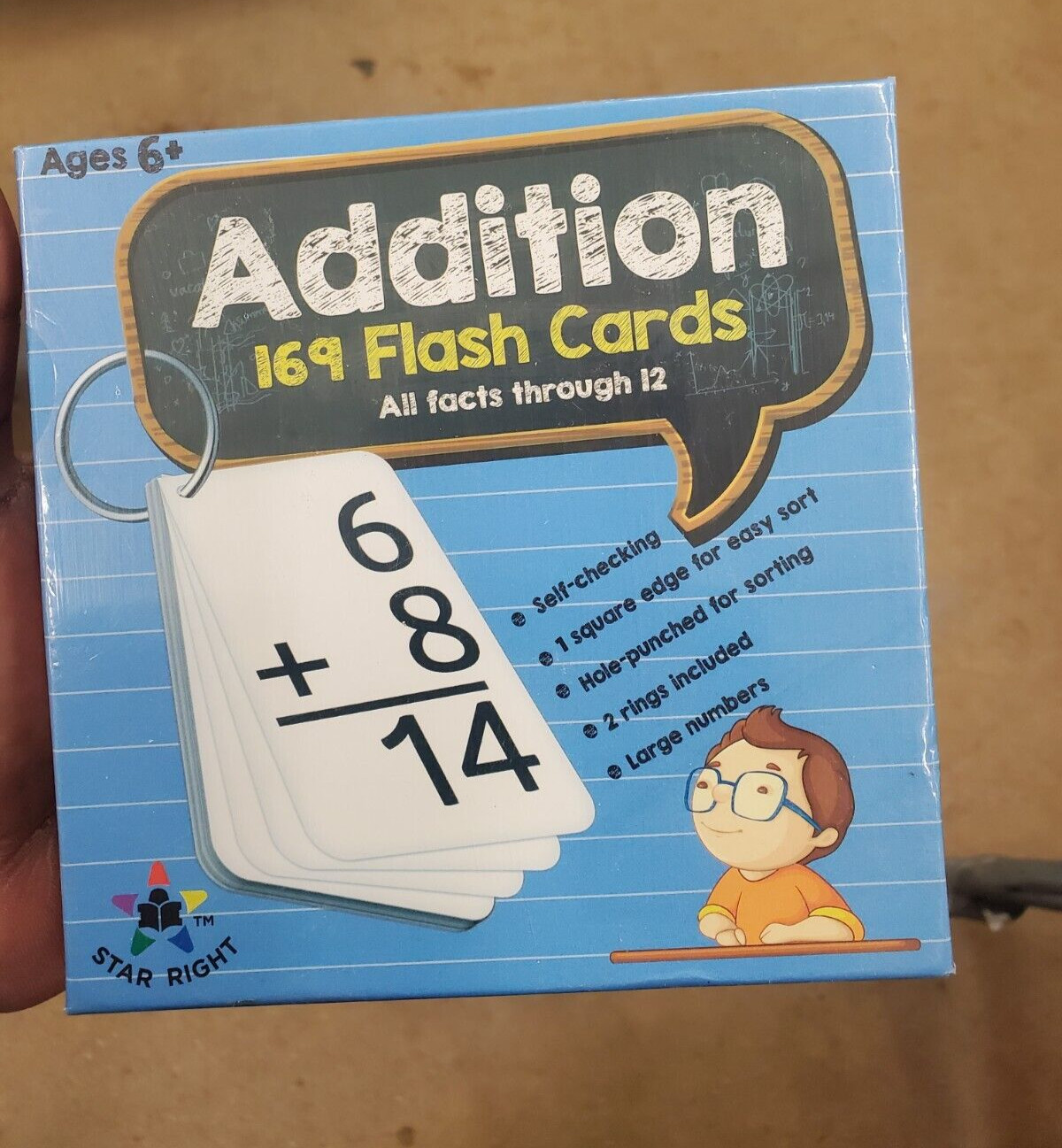 Star Right Addition Flash Cars All facts through 12 169 cards AFC169 *NEW*