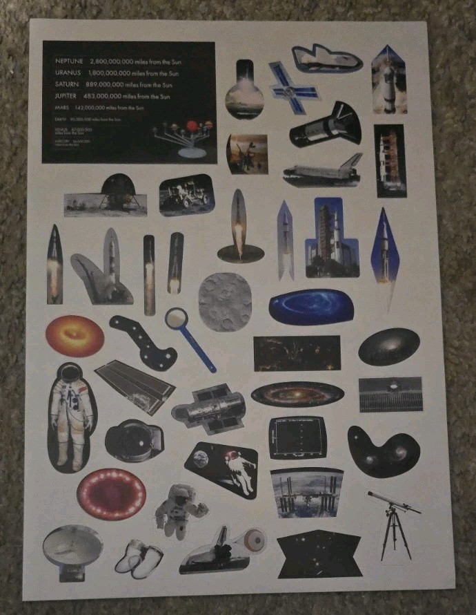 Wonders of Learning Discover Space Educational Box Set-Used