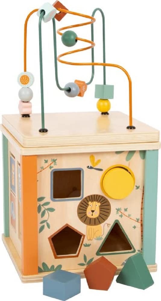 Small Foot Safari Wooden Educational Toy for Babies and Toddlers from 12 Months
