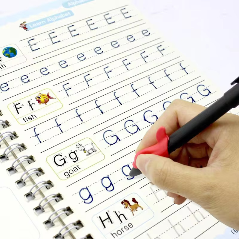 Sank Magic Practice Copybook Pen Preschools Kids Calligraphy English Verison Fre
