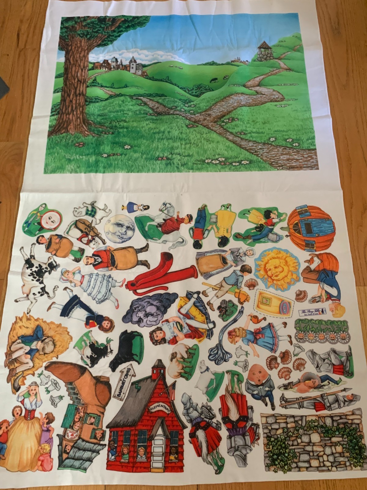 Story Time Felts 1993 Mother Goose / Grandma’s Favorite Uncut Flannel Board