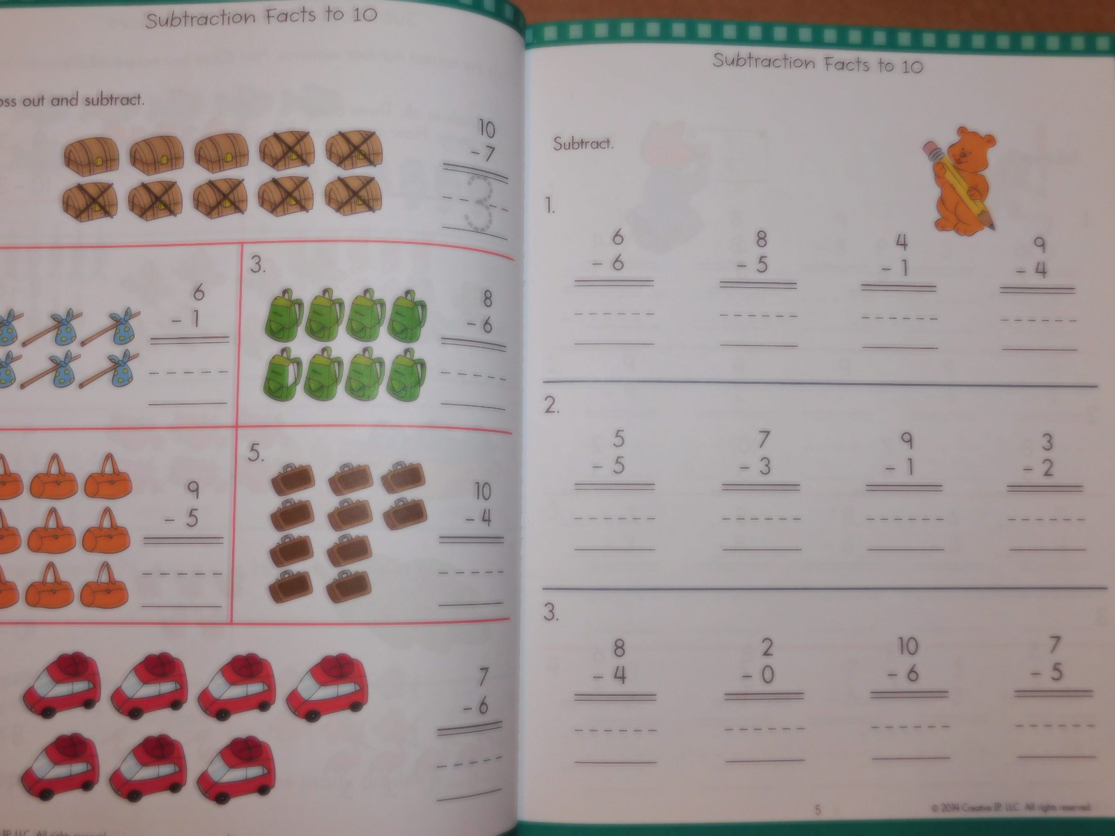 Grade 1 & 2 Math Addition & Subtraction TWO Workbooks