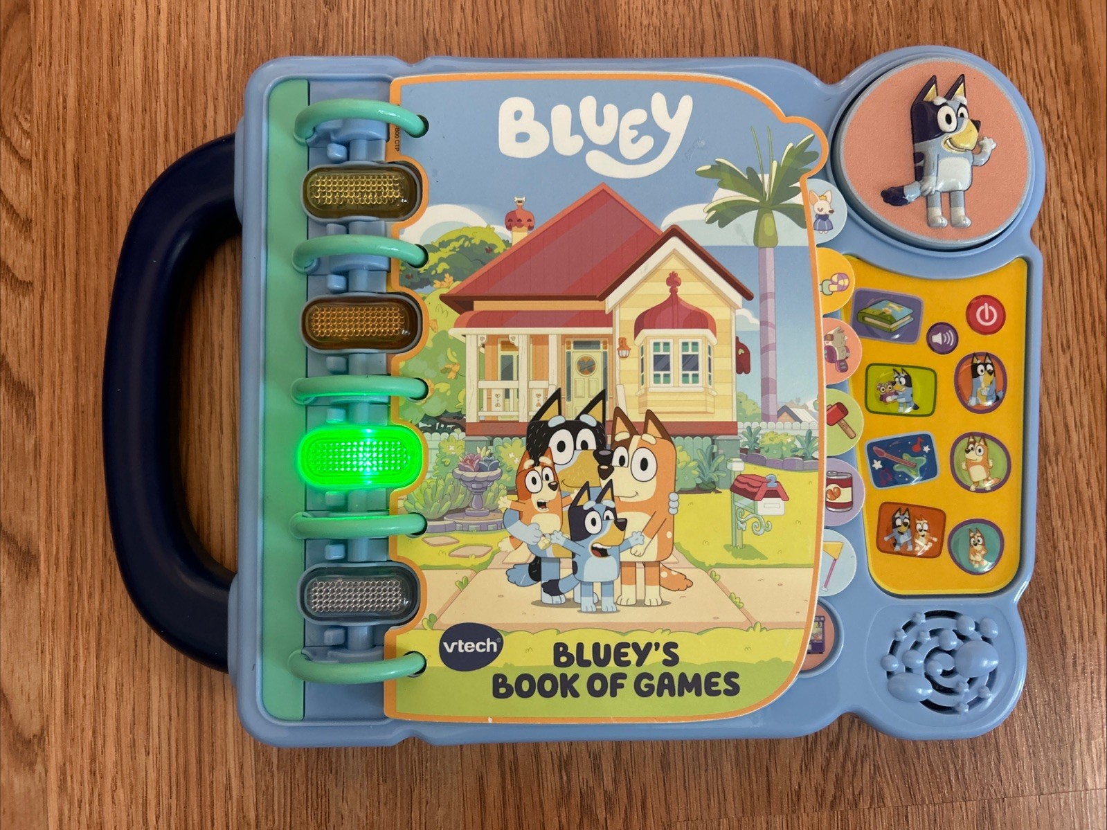 VTech Bluey’s Book of Games Interactive Pretend-Play Book for Preschoolers