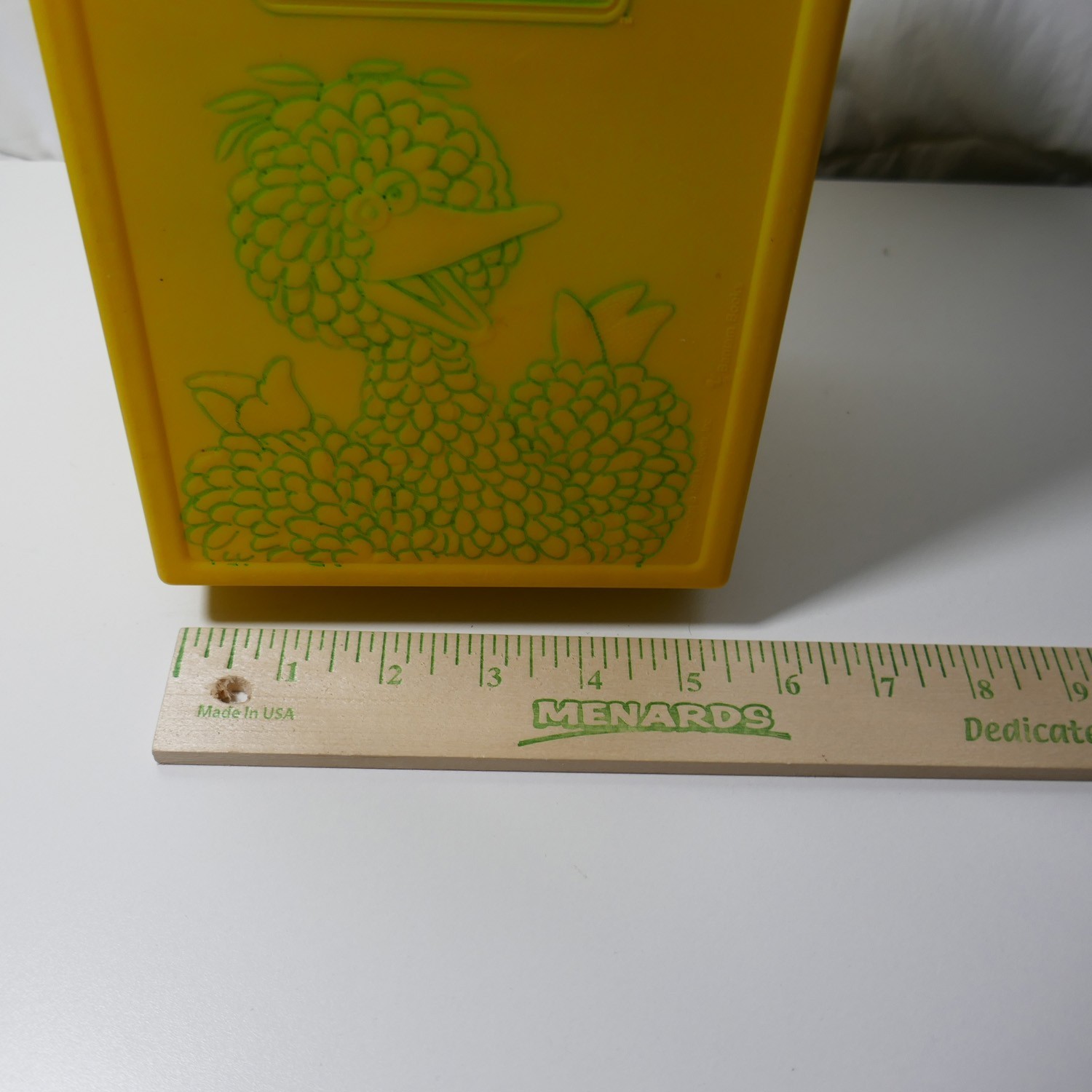 Sesame Street Early Learning Educational Games 1989 Cards W Yellow Storage Case