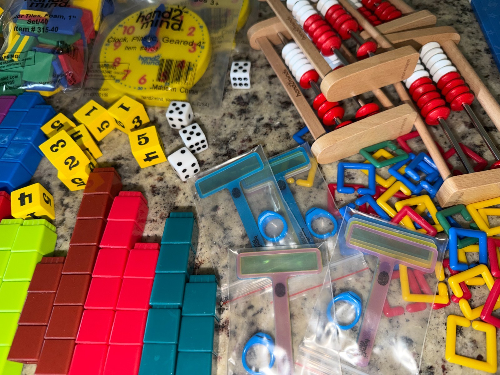Primary Classroom Math Manipulatives | Grades K, 1, & 2