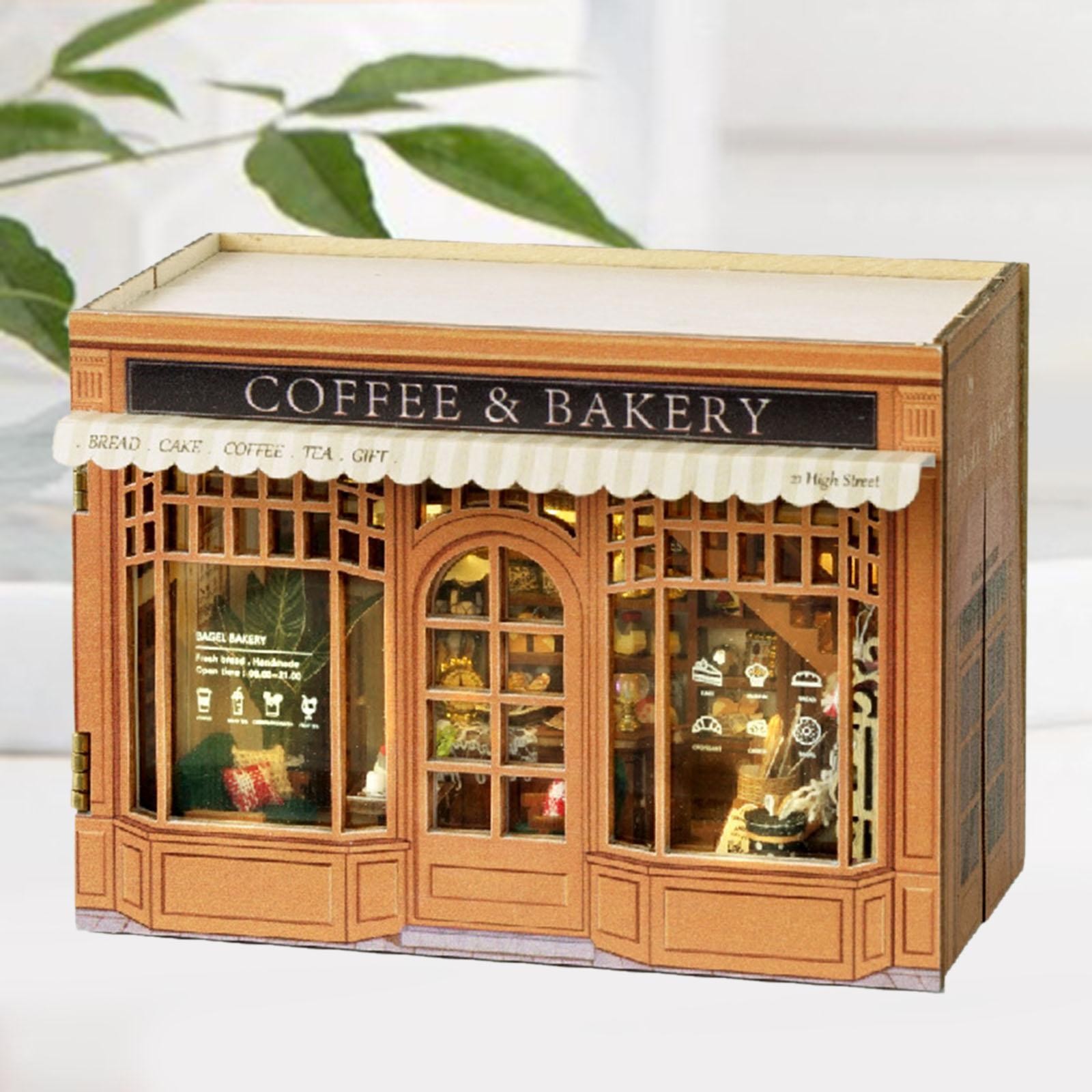 Wooden Doll House Miniature Dollhouse Handmade Crafts